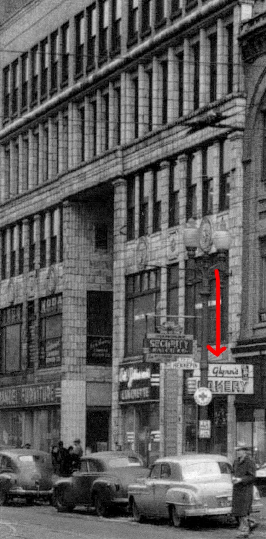 Bakery Location downtown (not sure which street)